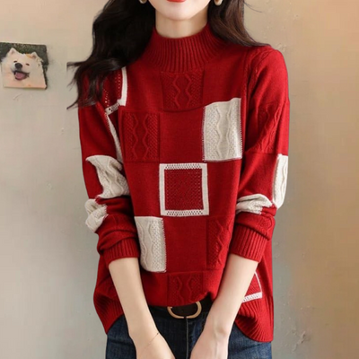 Elira - Luxuriöser gewebter Pullover für unglaublichen Komfort und Stil