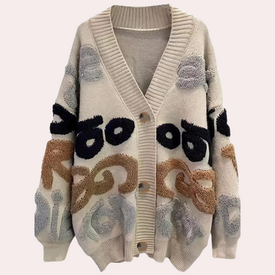 Isaline - Stilvolle Damenstrickjacke für jede Jahreszeit