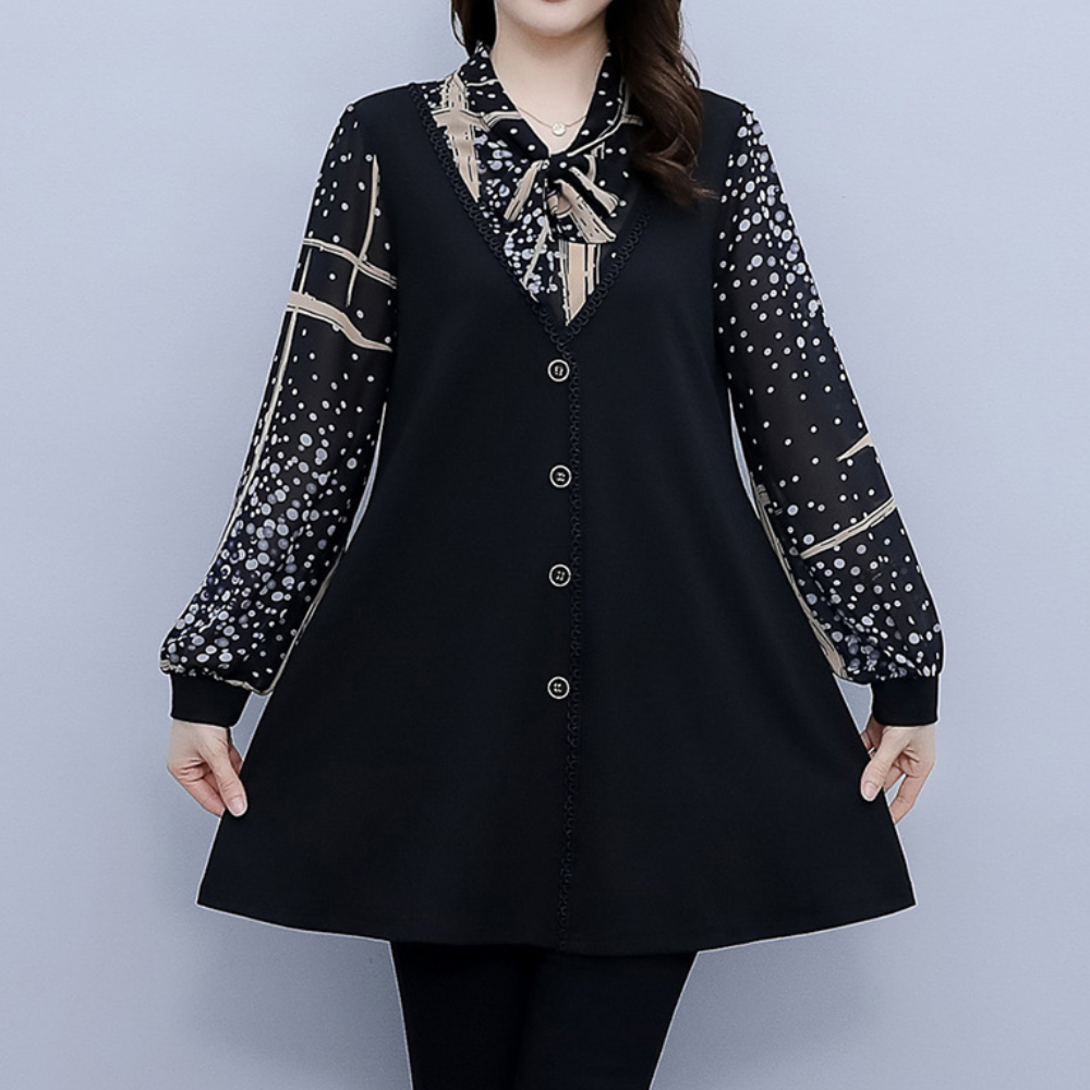 Schicke 2-in-1 Damenweste mit Oberteil - Brandusa