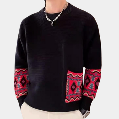 Trendiger Winterpullover für Herren