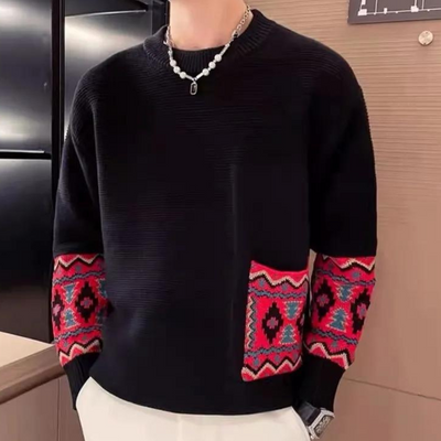 Trendiger Winterpullover für Herren