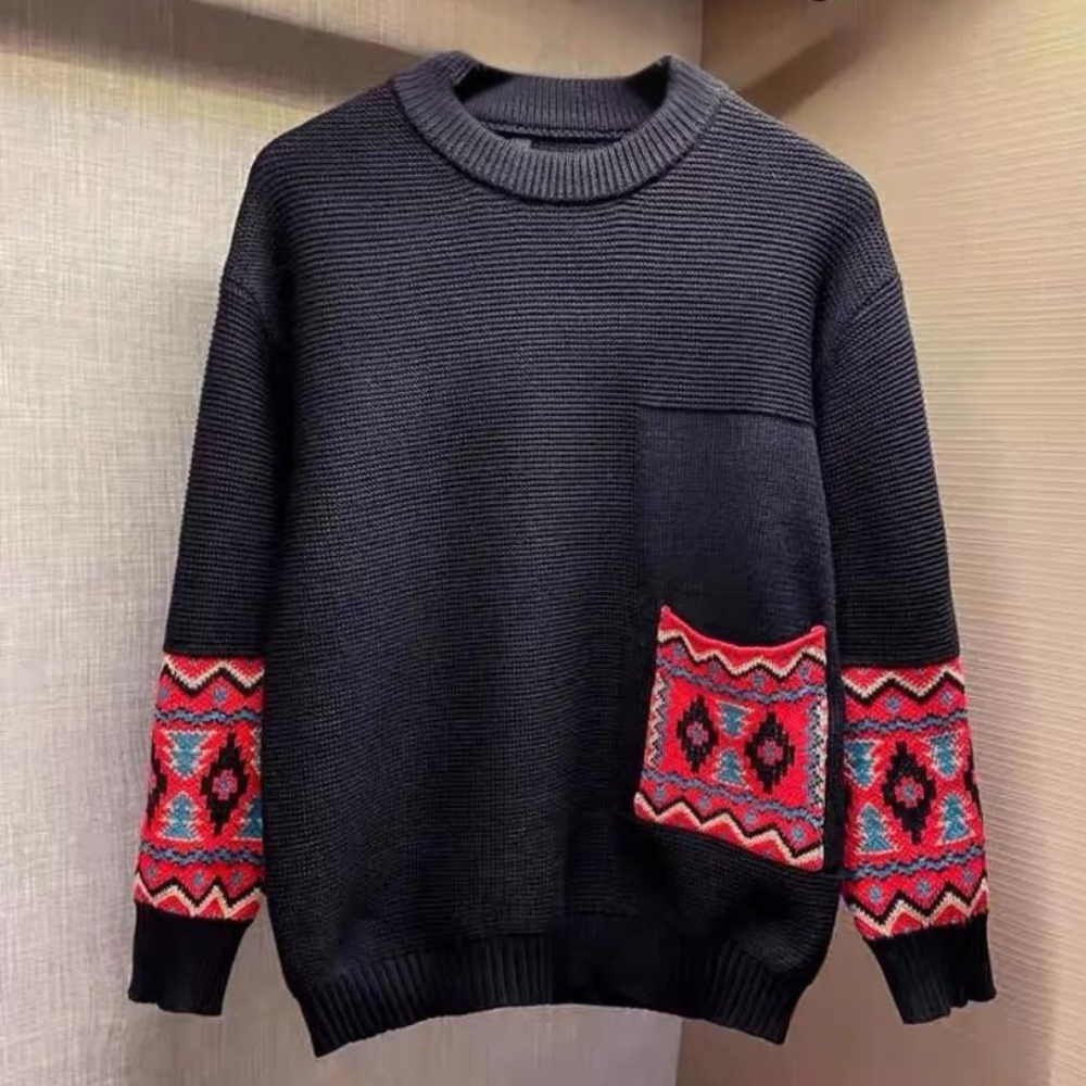 Trendiger Winterpullover für Herren
