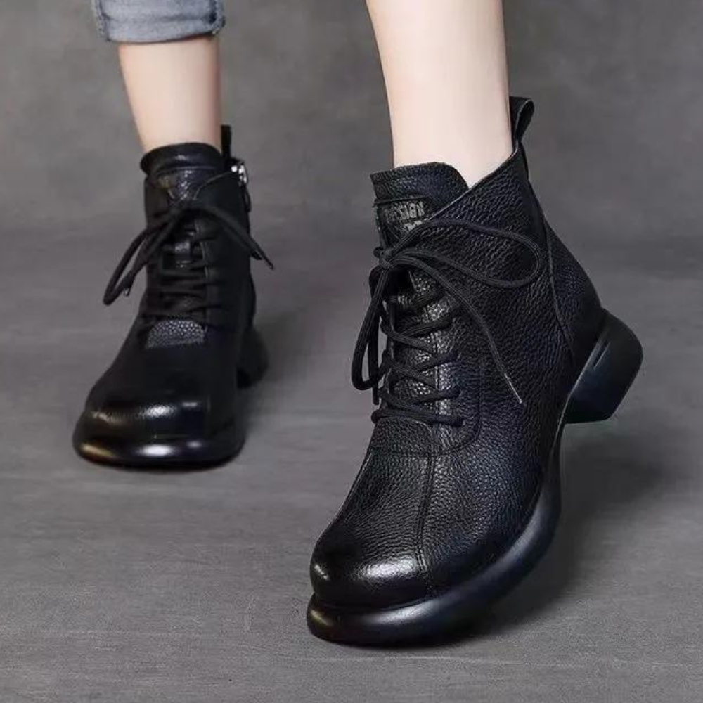 Madelca - Elegante Damenstiefeletten mit runder Nase für einen lässigen Look