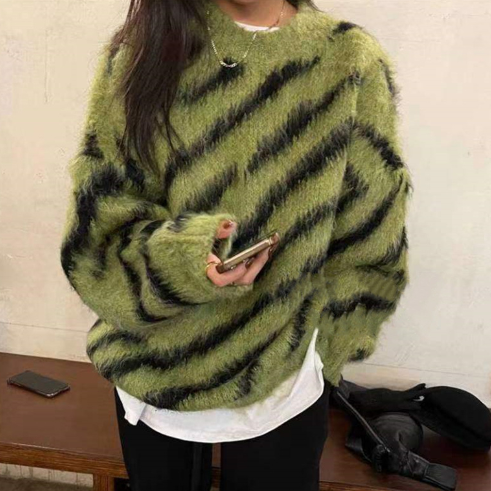 Hedvige - Stylischer Pullover in Übergröße für Frauen