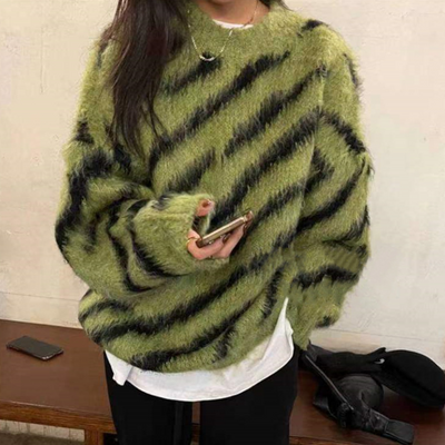 Hedvige - Stylischer Pullover in Übergröße für Frauen