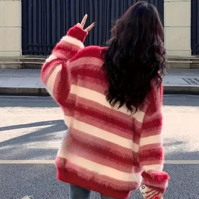 Idonia - Eleganter Off-Shoulder Pullover für Frauen
