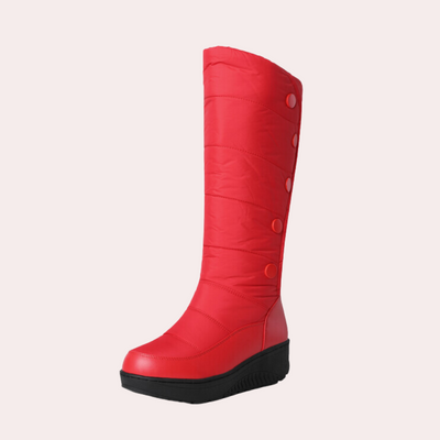 Maja - Stylische Schneestiefel mit hoher Wade für Frauen