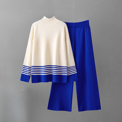 Amelita - Trendiger Damenstrick-Zweiteiler für einen stilvollen Look