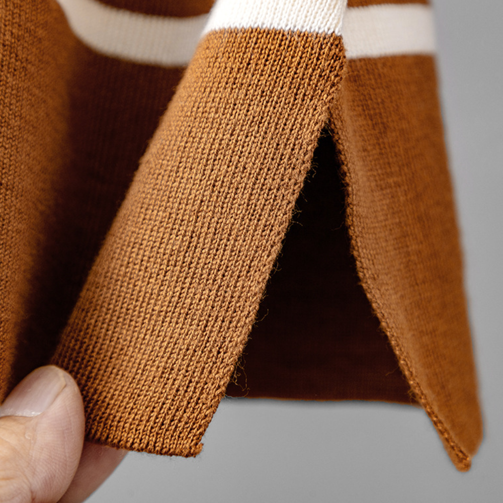 Amelita - Trendiger Damenstrick-Zweiteiler für einen stilvollen Look