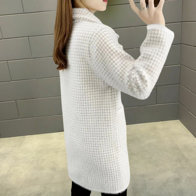 Karola - Eleganter mittellanger Damenmantel für einen raffinierten Look