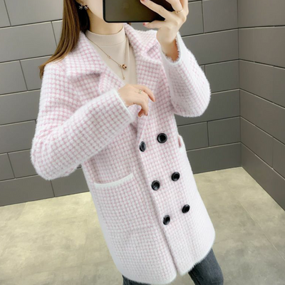 Karola - Eleganter mittellanger Damenmantel für einen raffinierten Look