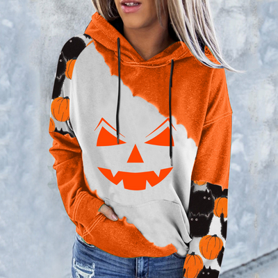 Elizabet - Spooktacular Modisches Damen Halloween Sweatshirt