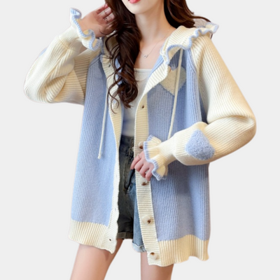 Ildiko - Elegante Damenstrickjacke für einen stilvollen Look