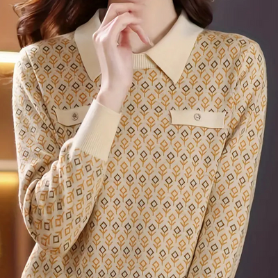 Ivanka - Eleganter Damenstrickpullover für einen stilvollen Look