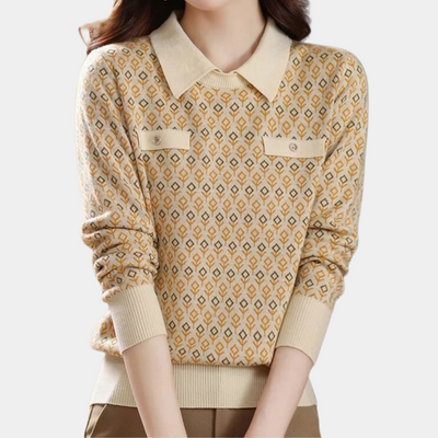 Ivanka - Eleganter Damenstrickpullover für einen stilvollen Look