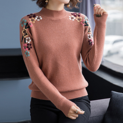Devora - Eleganter Bloom-Pullover für Damen