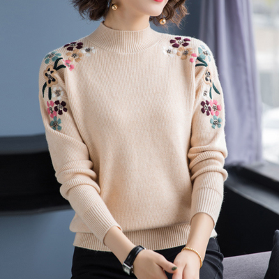 Devora - Eleganter Bloom-Pullover für Damen