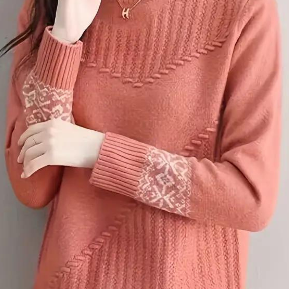 Asya - Kuscheliger und modischer Strickpullover für Damen