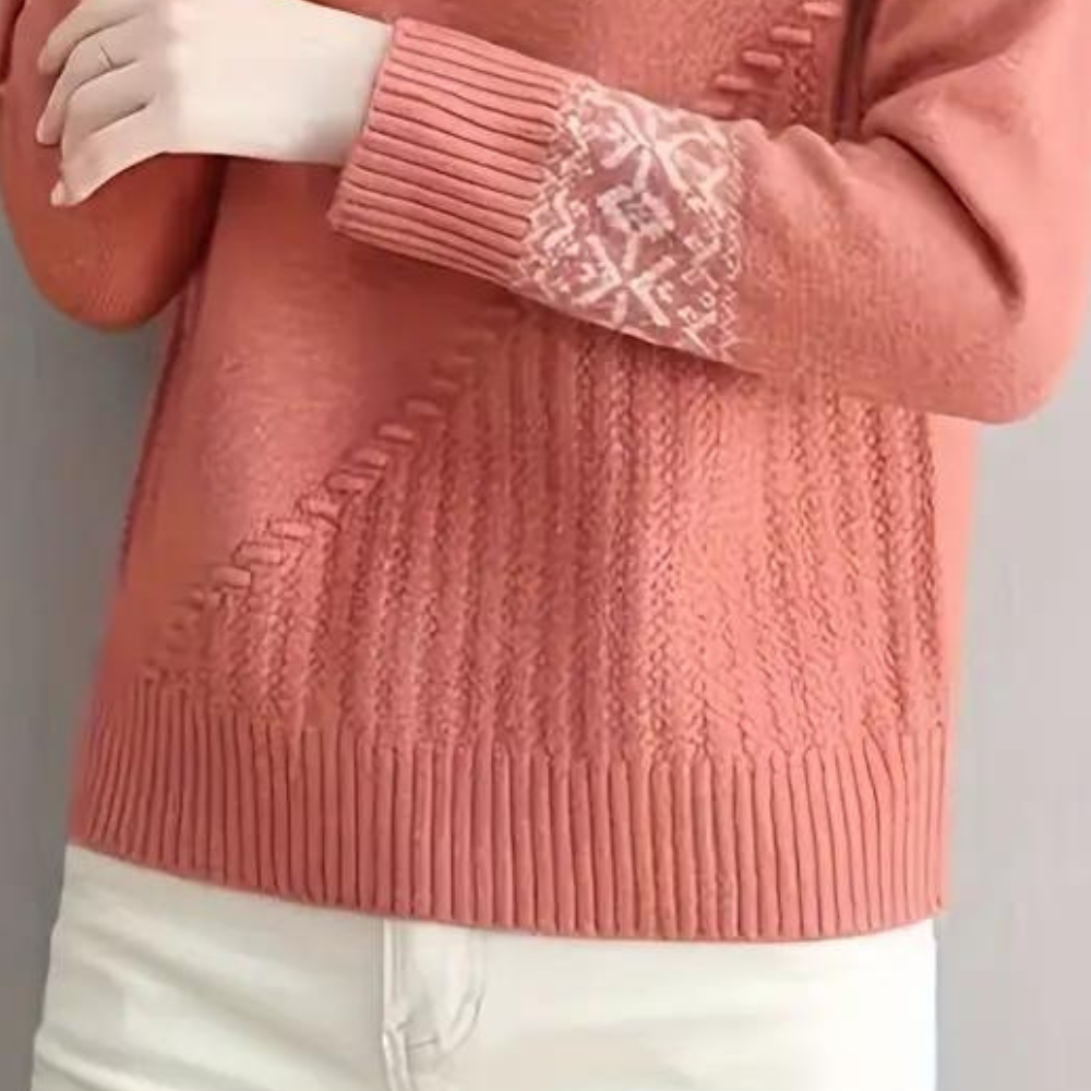Asya - Kuscheliger und modischer Strickpullover für Damen