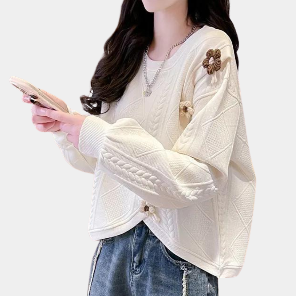 Hestia - Stylischer Damenpullover für einen schicken Auftritt
