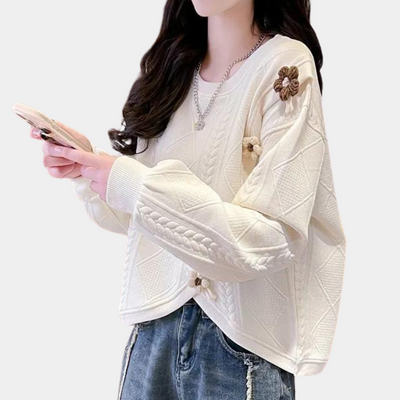 Hestia - Stylischer Damenpullover für einen schicken Auftritt