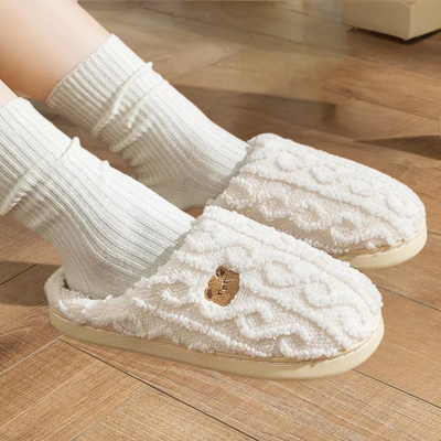 FAUSTINE - Luxus-Winterpantoffeln für Frauen mit ultimativem Komfort und weicher Sohle