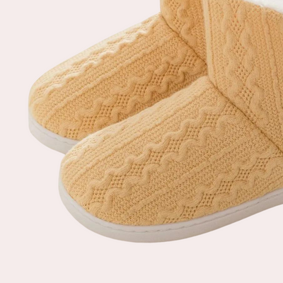 IAKOBINA - Gemütliche Strickschuhe für Damen für ultimativen Komfort
