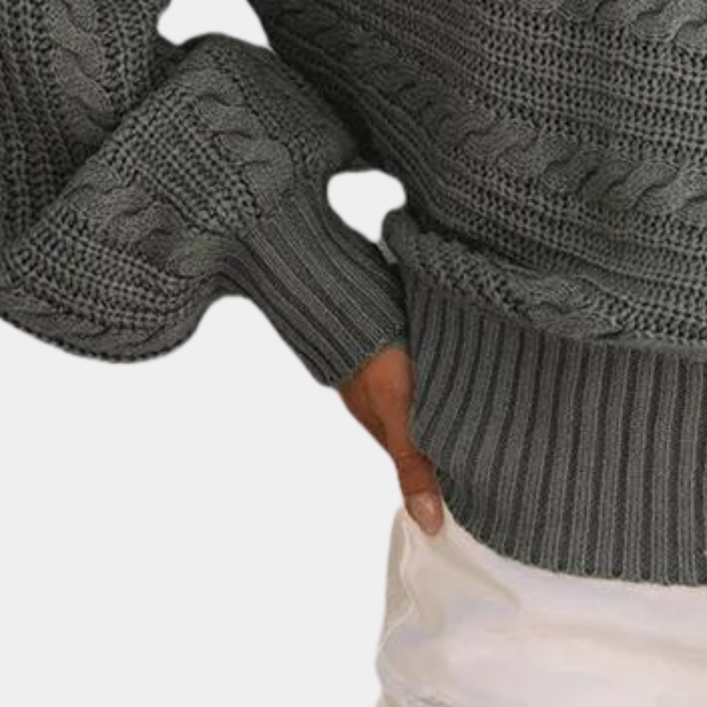 AMELINE - Stilvoller Strickpullover für Frauen mit elegantem Touch