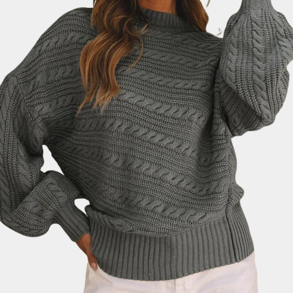AMELINE - Stilvoller Strickpullover für Frauen mit elegantem Touch