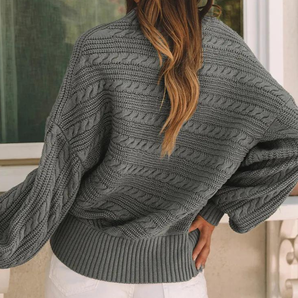 AMELINE - Stilvoller Strickpullover für Frauen mit elegantem Touch