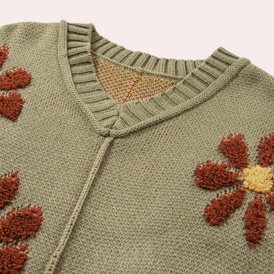 Honoria - Eleganter geblümter Pullover für Damen