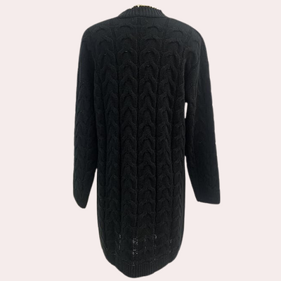 Kendra - Luxuriöses Langarm-Damenstrickjäckchen für einen entspannten Look