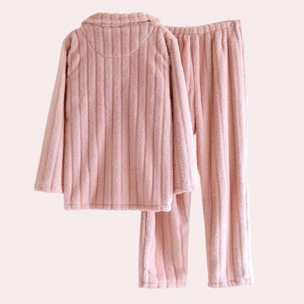 Donna - Elegantes Luxus-Winter-Pyjama-Set für Damen