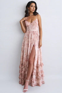 Savenora | Elegantes fließendes Sommerkleid in Rosa