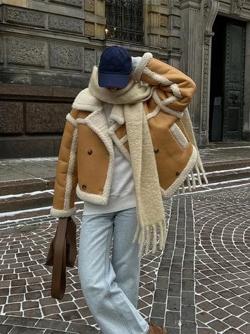 Jacke mit doppelter Knopfleiste für Damen