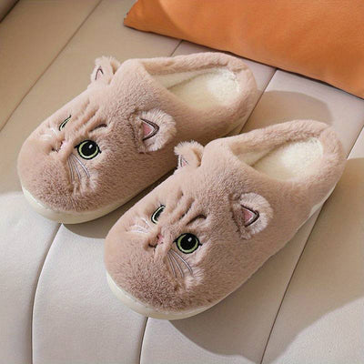 ROMÉE - Gemütliche Katzenpantoffeln für warme Füße