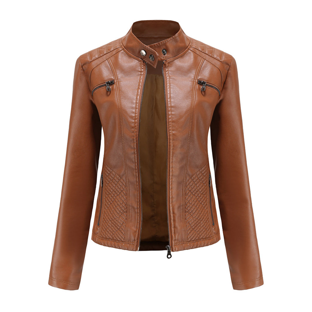 Saraya | Leder Biker Jacke für den Frühling