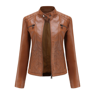 Saraya | Leder Biker Jacke für den Frühling