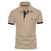 Geoff – Premium Polo Hemd in Khaki