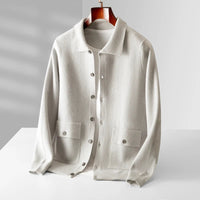 KYLE -Elegante Winterjacke für Herren in Weiß