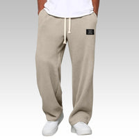 Samuel | Weite Komforthose mit verstellbarem Bund in Khaki