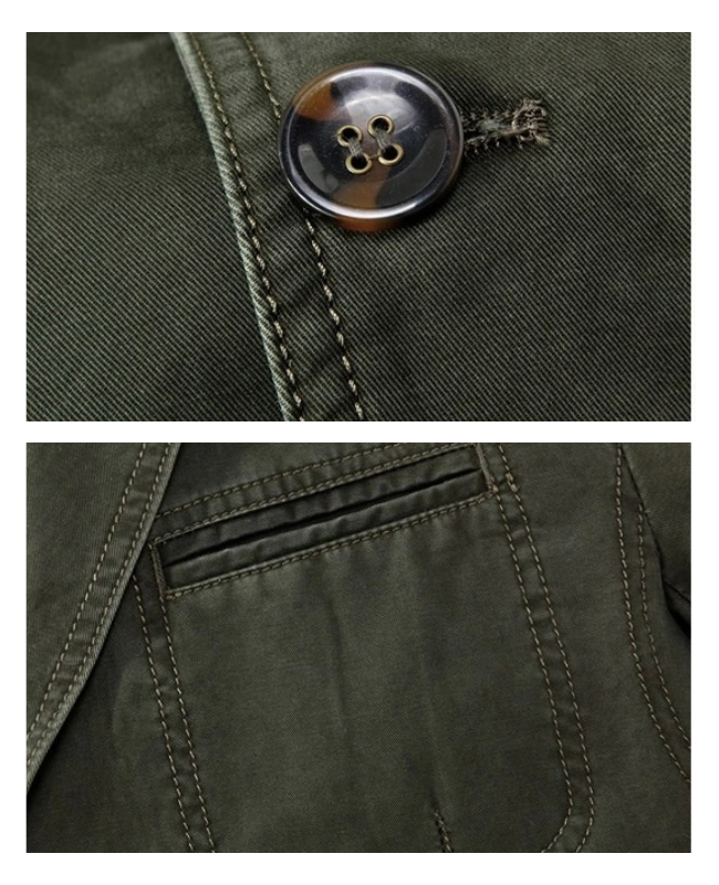 Ralphmattew Lässiger Baumwoll-Blazer