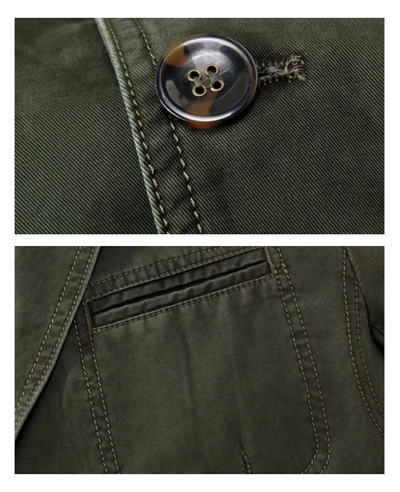 Ralphmattew Lässiger Baumwoll-Blazer