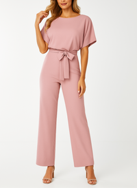 Sophie | Damen Overall Elegant Modern Casual Vielseitig Feminin in Rosa