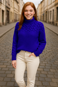 MIA – Eleganter Pullover für jeden Tag in Blau