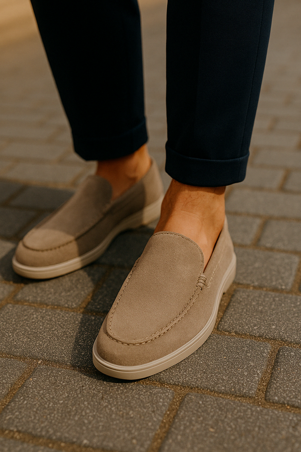 Bryce | Wildleder Slipper für Männer