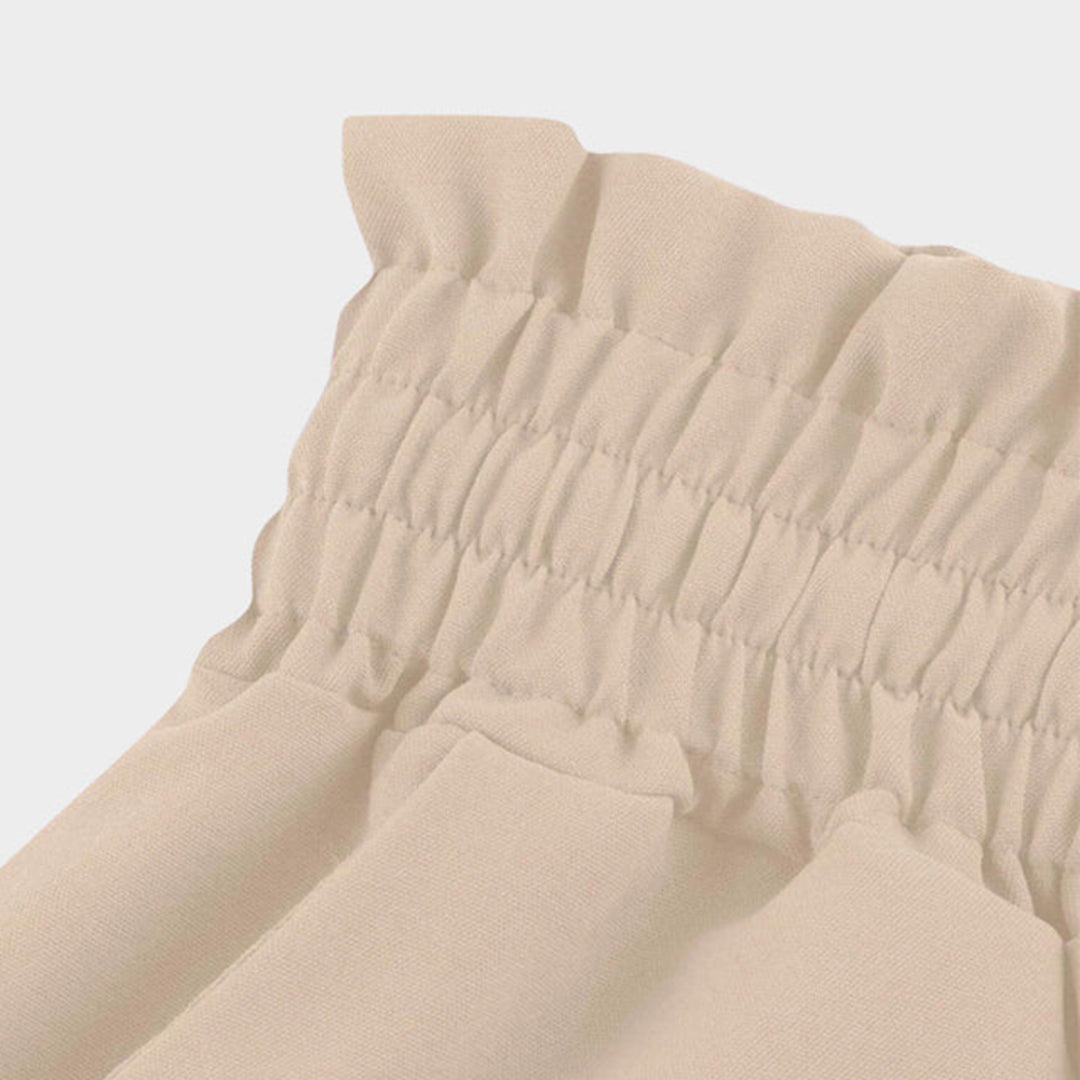 Fudus | Elastische Sommerhose Mit Weitem Bein