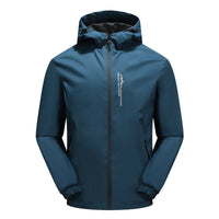 BERNHARD – Wasserdichte Outdoor-Jacke für den Herbst in Blau