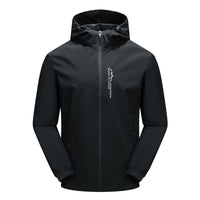 BERNHARD – Wasserdichte Outdoor-Jacke für den Herbst in Schwarz