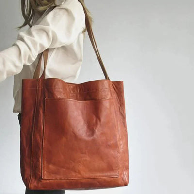 Fudus | Praktische Lederhandtasche
